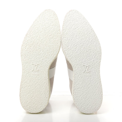 Louis Vuitton Calfskin Suede Mens Creeper Ankle Boots 9.5 White 7 of 12