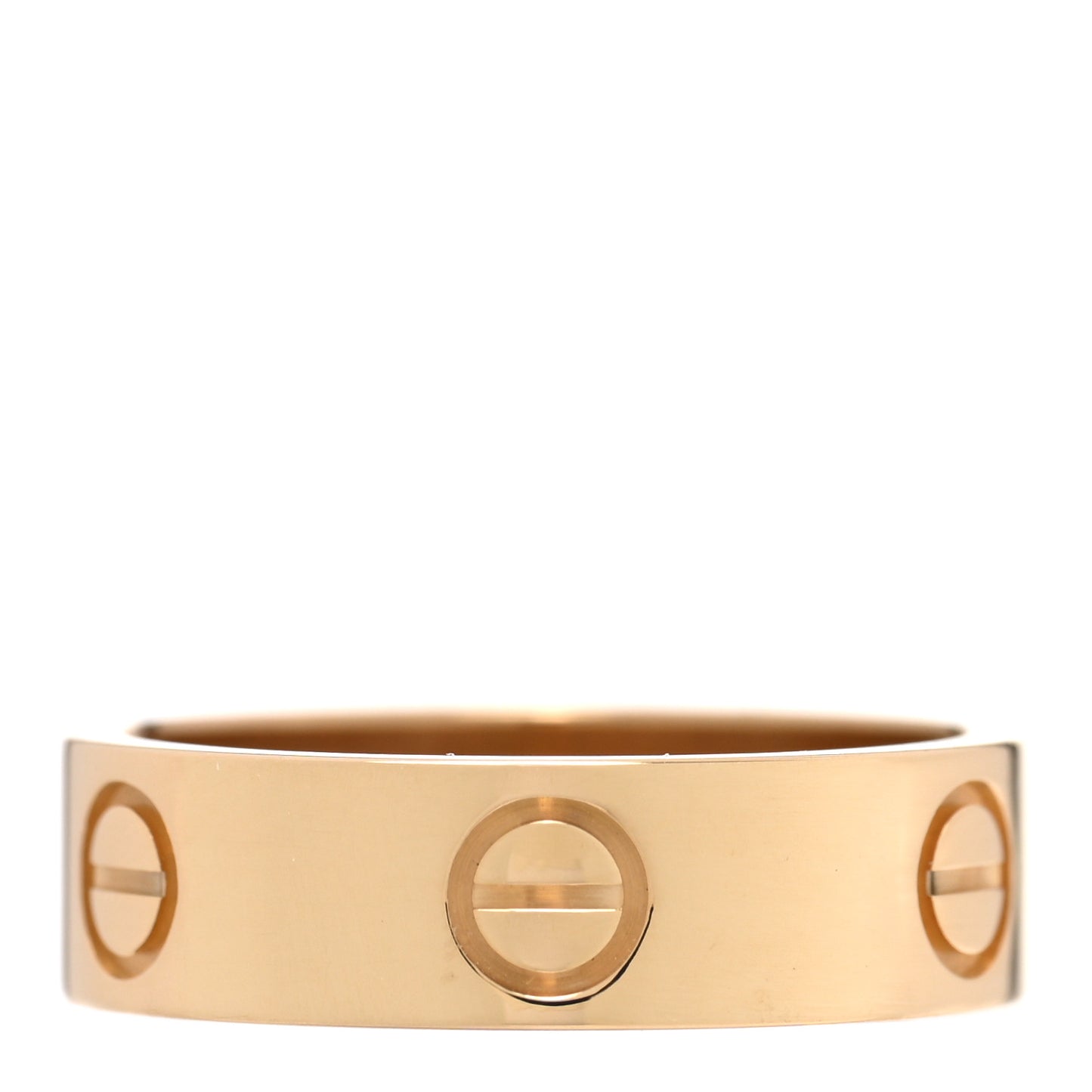 18K Yellow Gold 5.5mm LOVE Ring 54 7