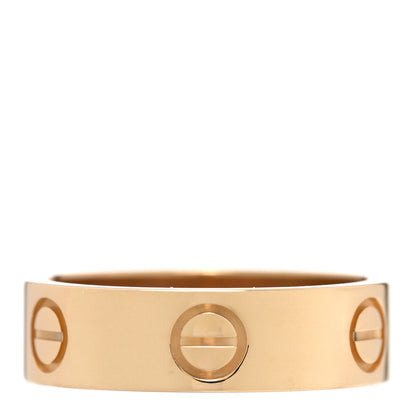 Cartier 18K Yellow Gold 5.5mm LOVE Ring 54 7 3 of 5