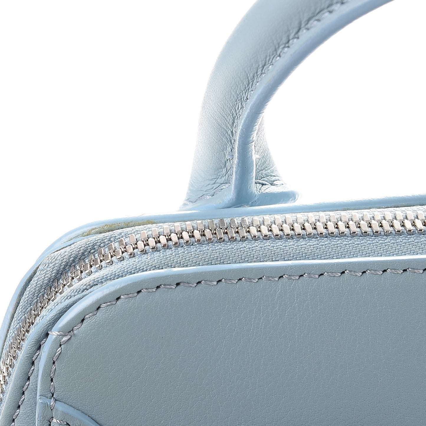 Calfskin Mini Heroine Light Blue