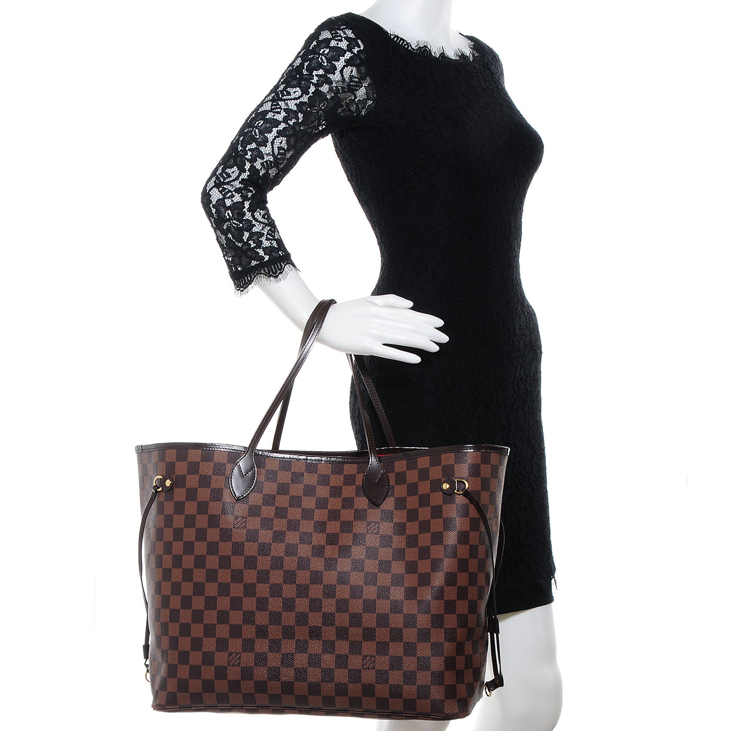 Louis Vuitton Damier Ebene Neverfull GM 2 of 8