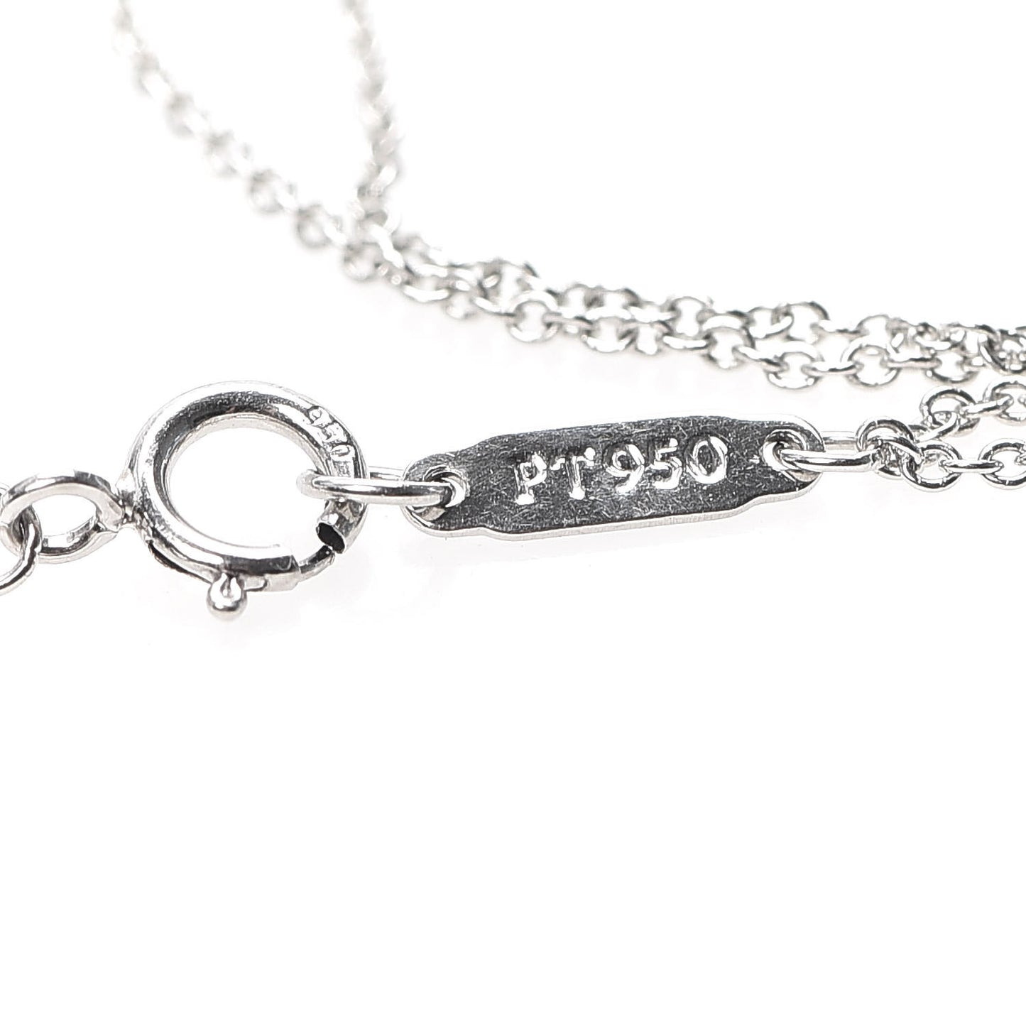Platinum Diamond .17ct Double Chain Solitaire Bracelet