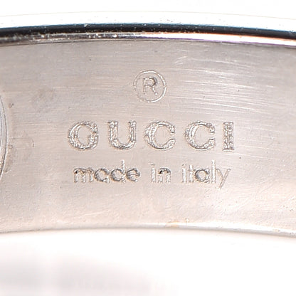 Gucci 18K White Gold Diamond Icon Stardust Ring 60 9.25 3 of 5