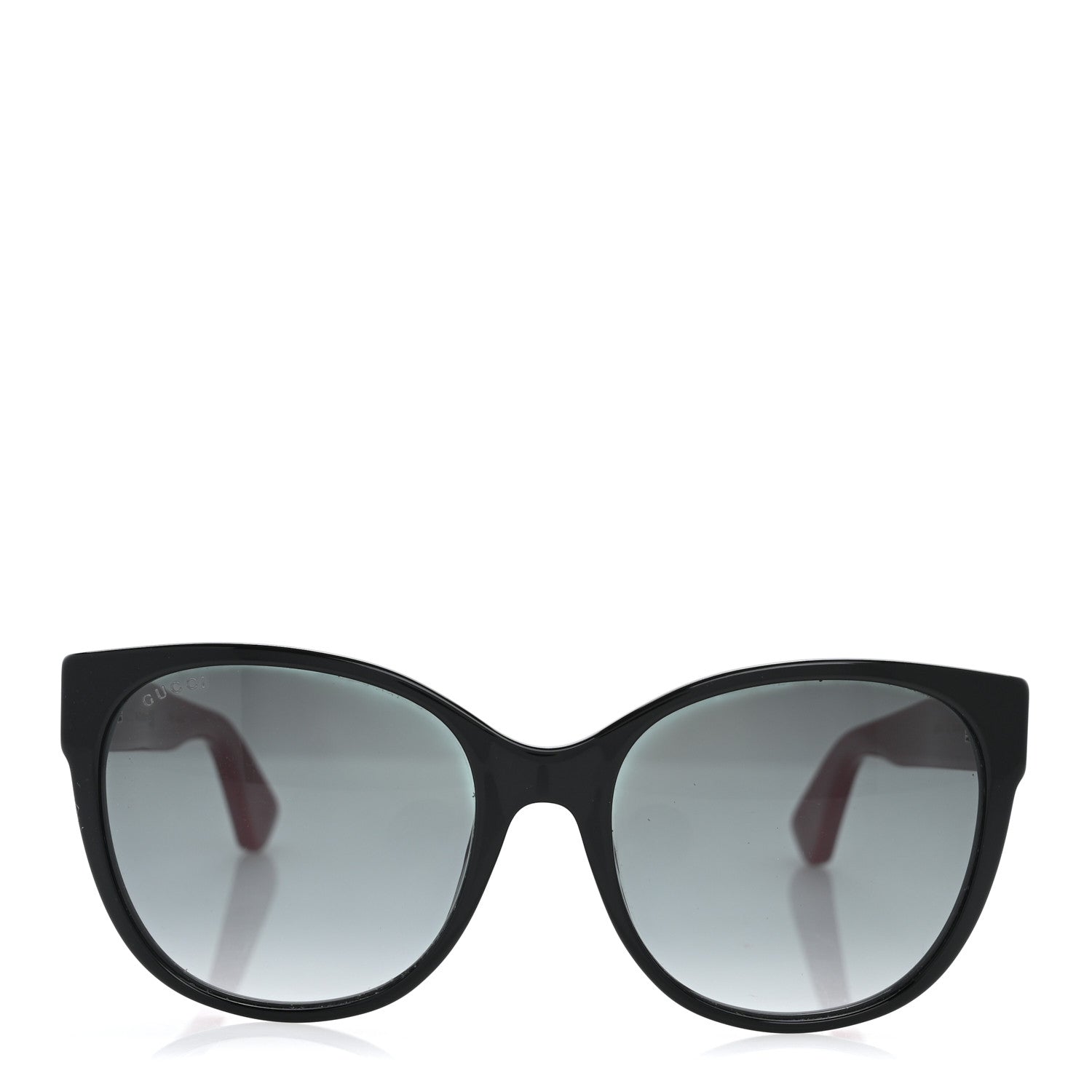Gucci Cat Eye GG Sunglasses GG0097S Black Red 2 of 8