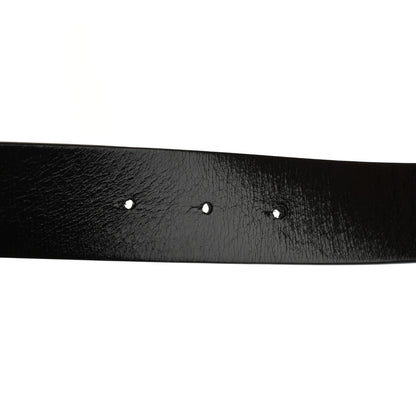 Chanel Calfskin CC Reversible Belt 95 38 Black White 5 of 6
