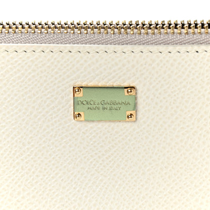 Dolce & Gabbana Dauphine Zip Clutch Bag White 6 of 6