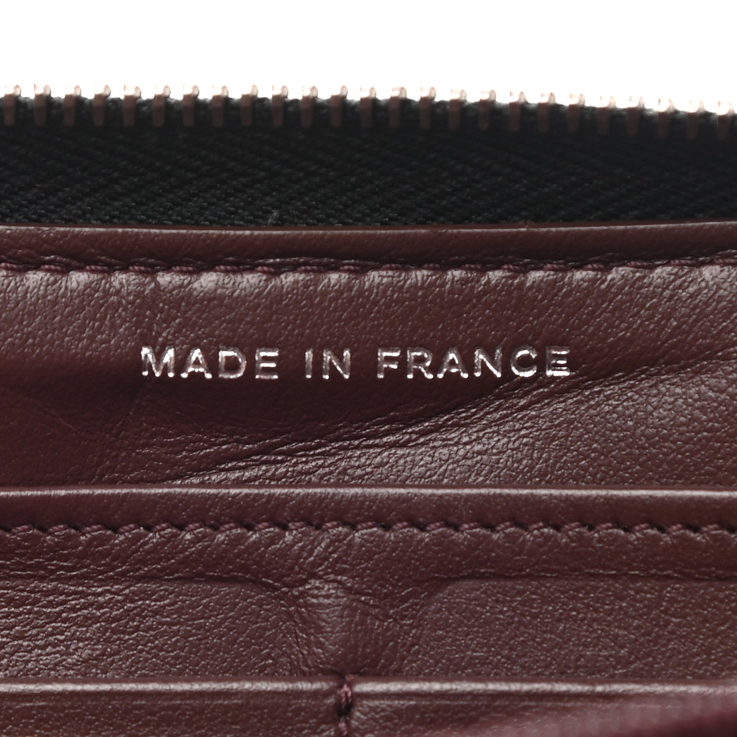 Chanel Caviar Quilted Large Gusset Zip Around Wallet Black 7 of 11