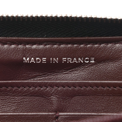 Chanel Caviar Quilted Large Gusset Zip Around Wallet Black 7 of 11