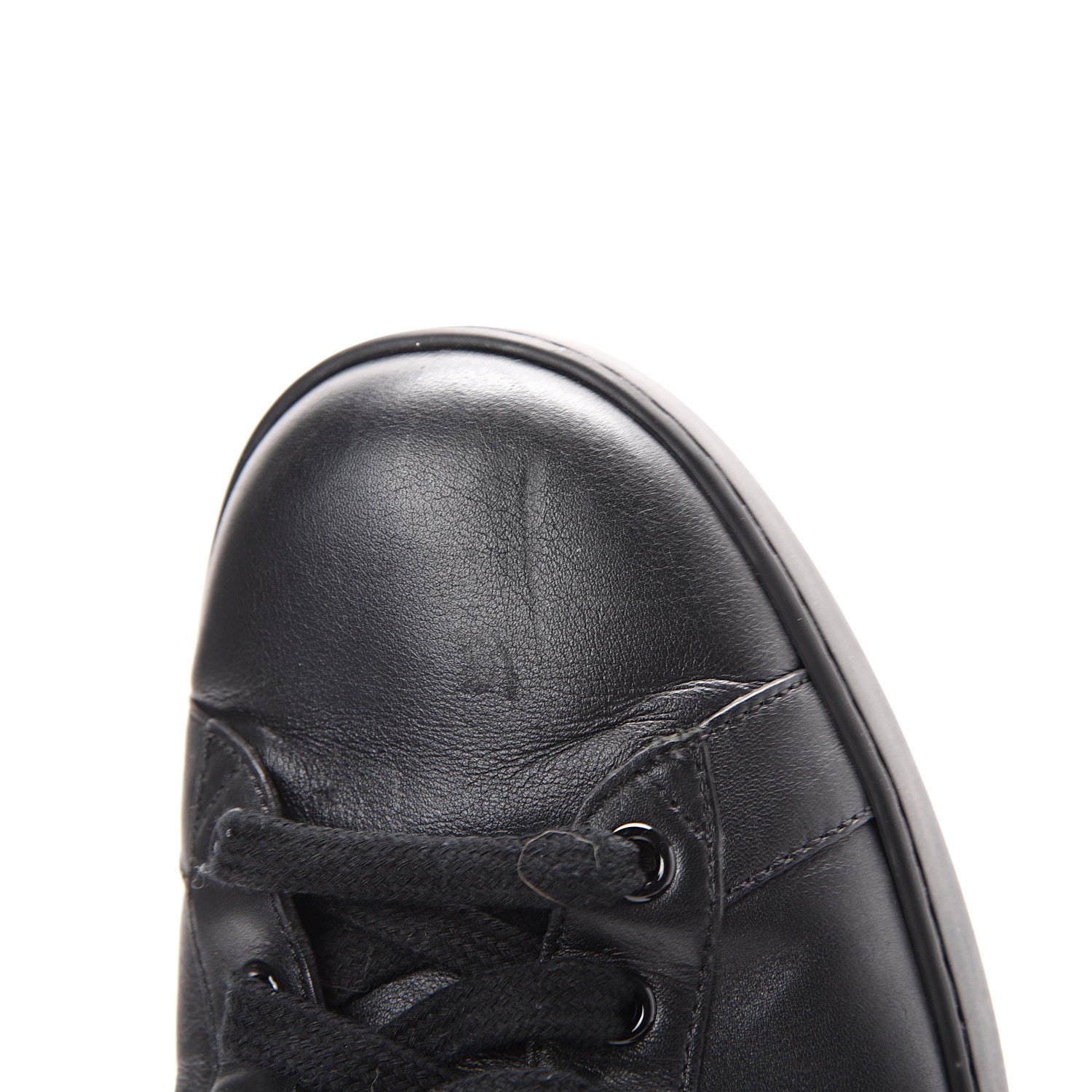 Gucci Calfskin Miro Soft Web Bee Embroidered Mens Ace High Top Sneakers 9.5 Black 12 of 12