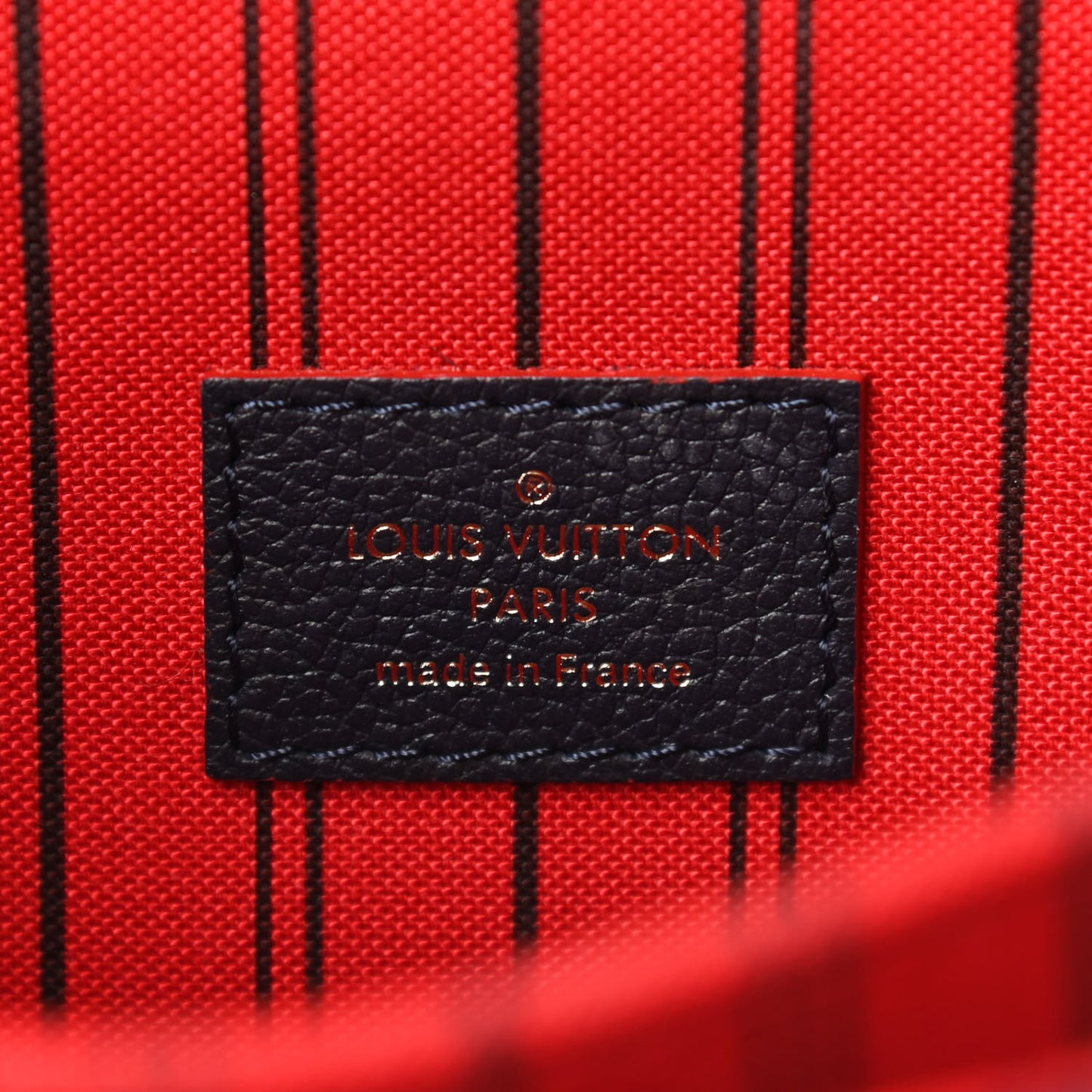 Empreinte Pochette Metis Marine Rouge