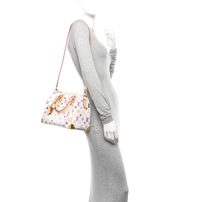 Louis Vuitton LV X TM Monogram Multicolor Speedy Bandouliere 25 White 2 of 10