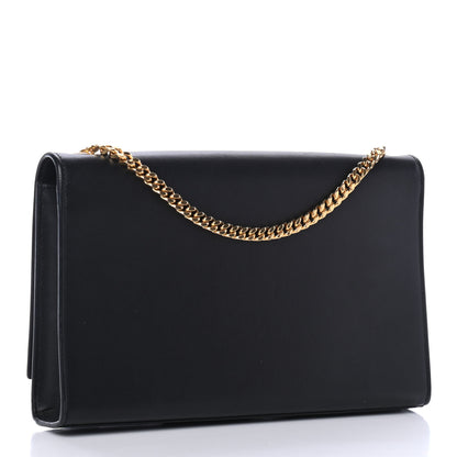 Saint Laurent Smooth Calfskin Medium Classic Monogram Kate Tassel Satchel Black 2 of 4