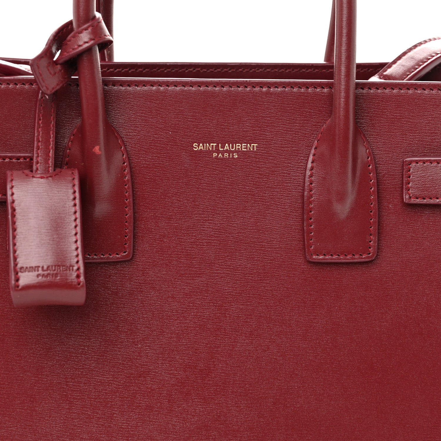 Saint Laurent Calfskin Baby Sac De Jour Rouge Legion 7 of 9