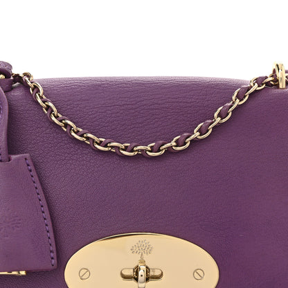 Mulberry Small Classic Grain Calfskin Small Lily Flap Heather 7 of 12