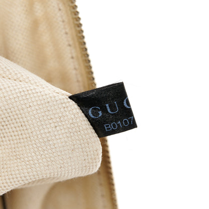Gucci Calfskin Vintage Web Medium Boston Mystic White 9 of 14