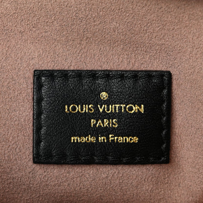 Louis Vuitton Lambskin Embossed Monogram Coussin PM Black 6 of 9