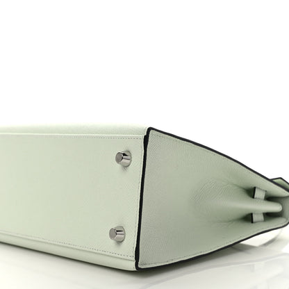 Hermes Epsom Kelly Sellier 25 Vert Fizz 8 of 9
