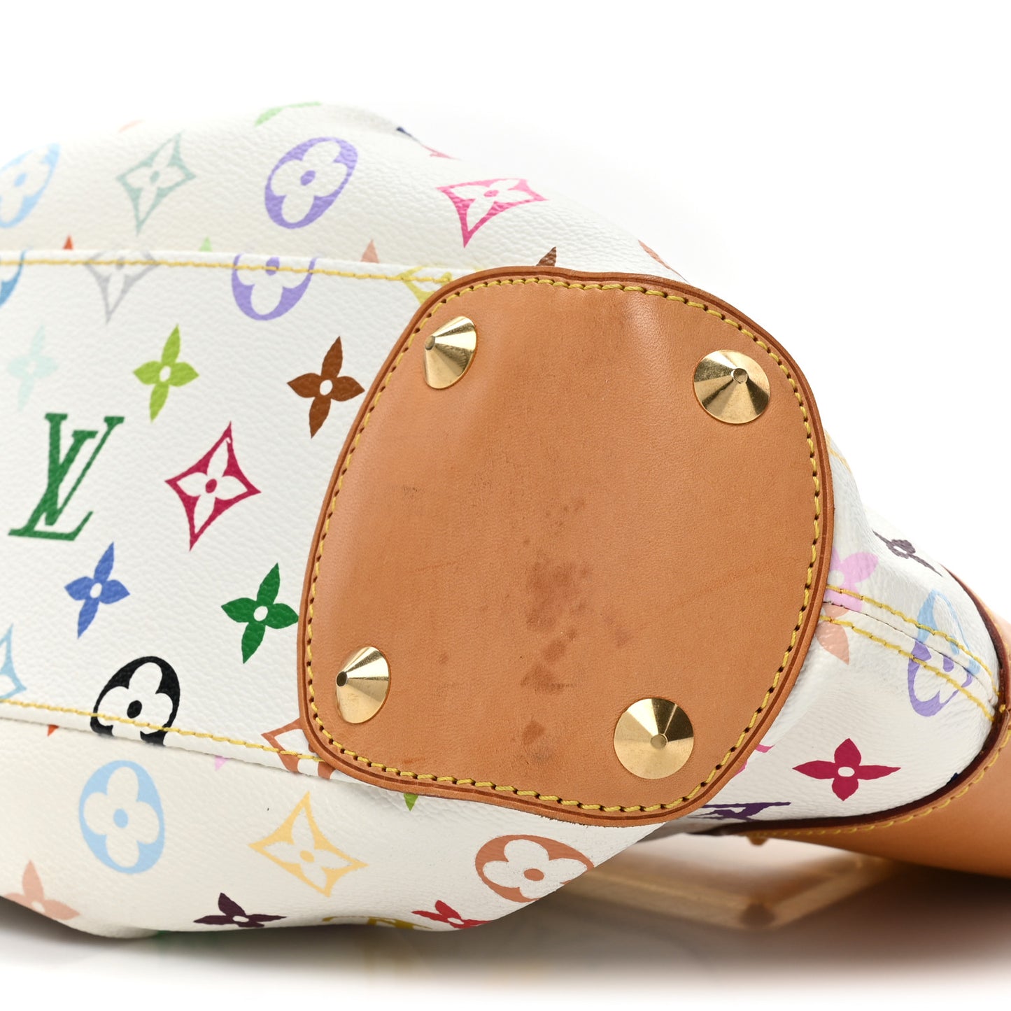 Monogram Multicolor Judy PM White