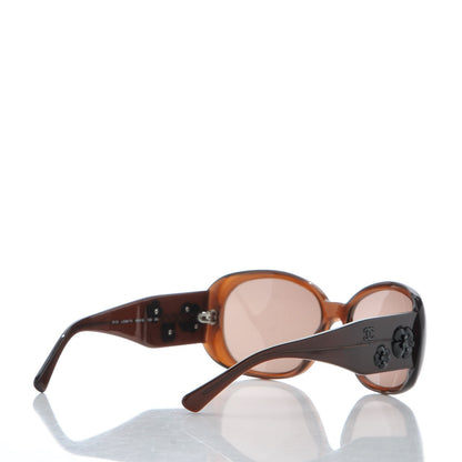 Chanel Camellia CC Sunglasses 5113 Brown 4 of 7