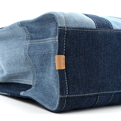 Marc Jacobs Denim Canvas Large The Tote Bag Blue 8 of 8