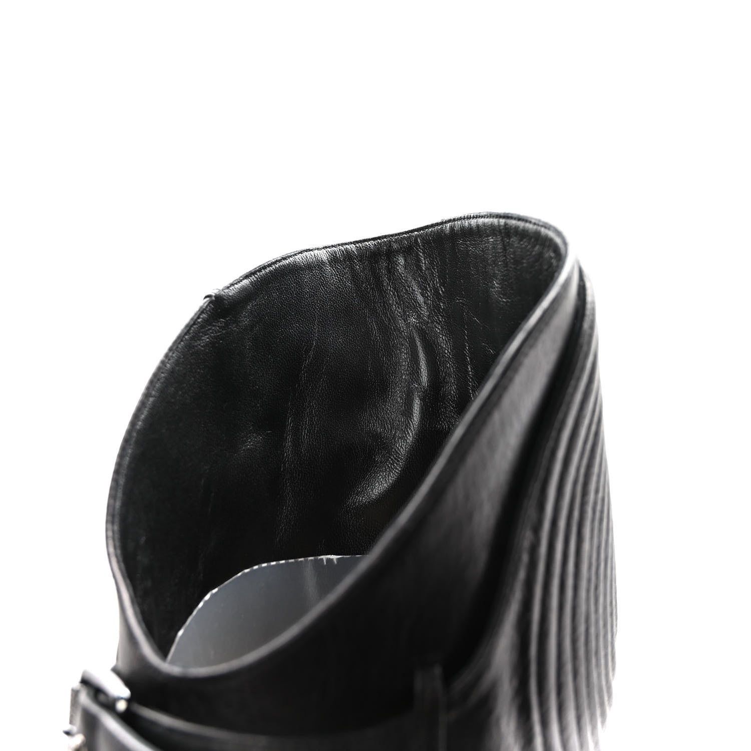 Christian Louboutin Calfskin Mad Maxime 70 Calf Boots 36 Black 7 of 8