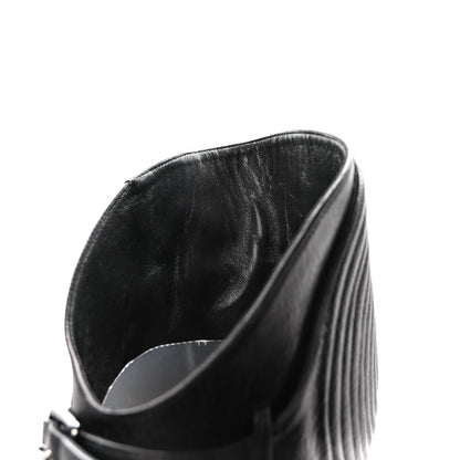 Christian Louboutin Calfskin Mad Maxime 70 Calf Boots 36 Black 7 of 8