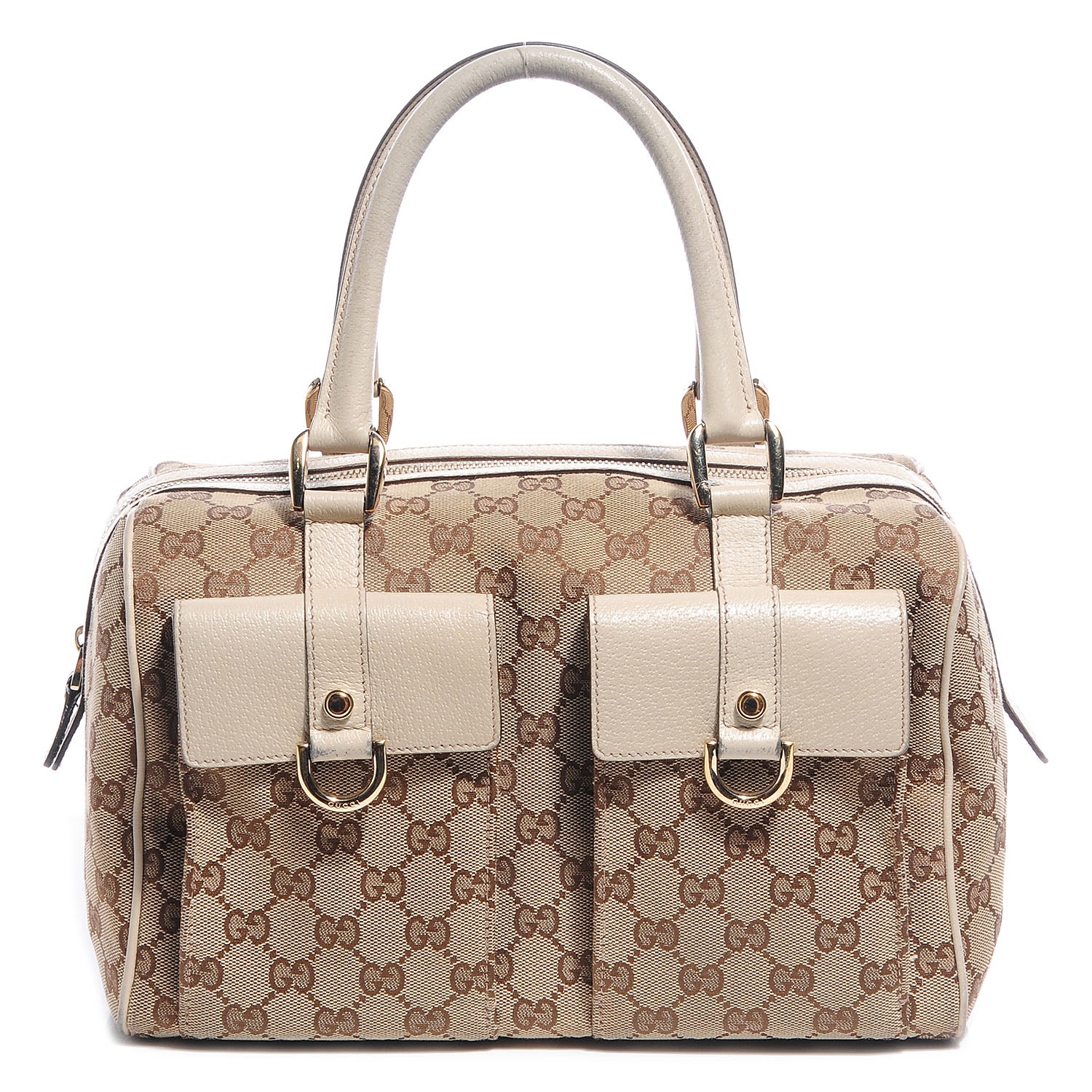 Gucci Monogram Medium Abbey Boston Off White 1 of 7