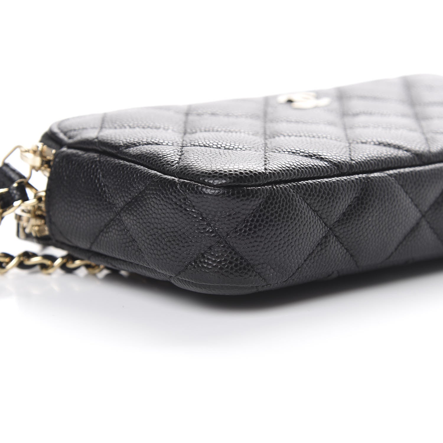 Chanel Caviar Quilted Small Clutch With Chain Black 11 of 13