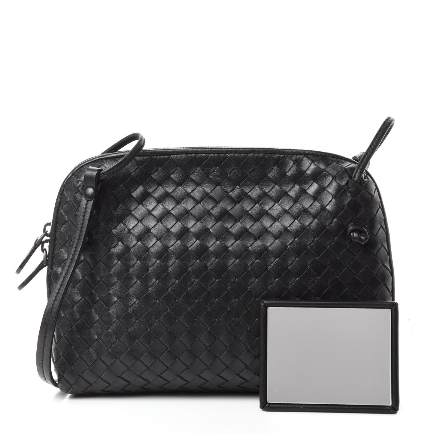 Nappa Intrecciato Nodini Bag Black