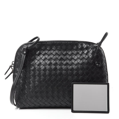 Bottega Veneta Nappa Intrecciato Nodini Bag Black 3 of 12