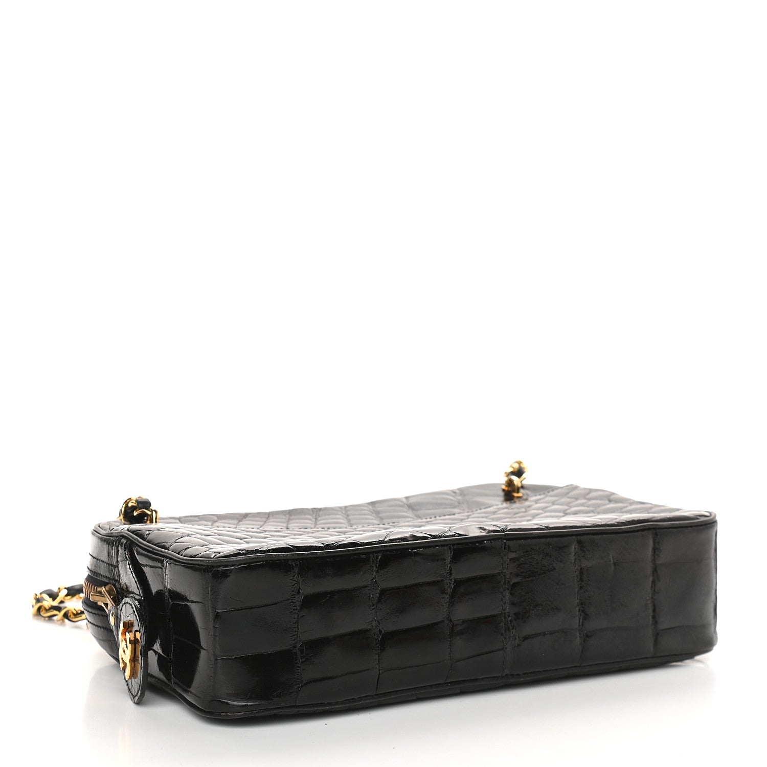 Chanel Alligator Camera Case Black 4 of 9