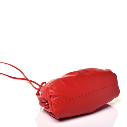 Bottega Veneta Butter Calfskin The Mini Pouch Red 4 of 10