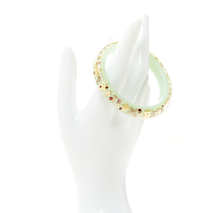 Louis Vuitton Resin Swarovski Medium Inclusion Bracelet PM Peppermint 3 of 3