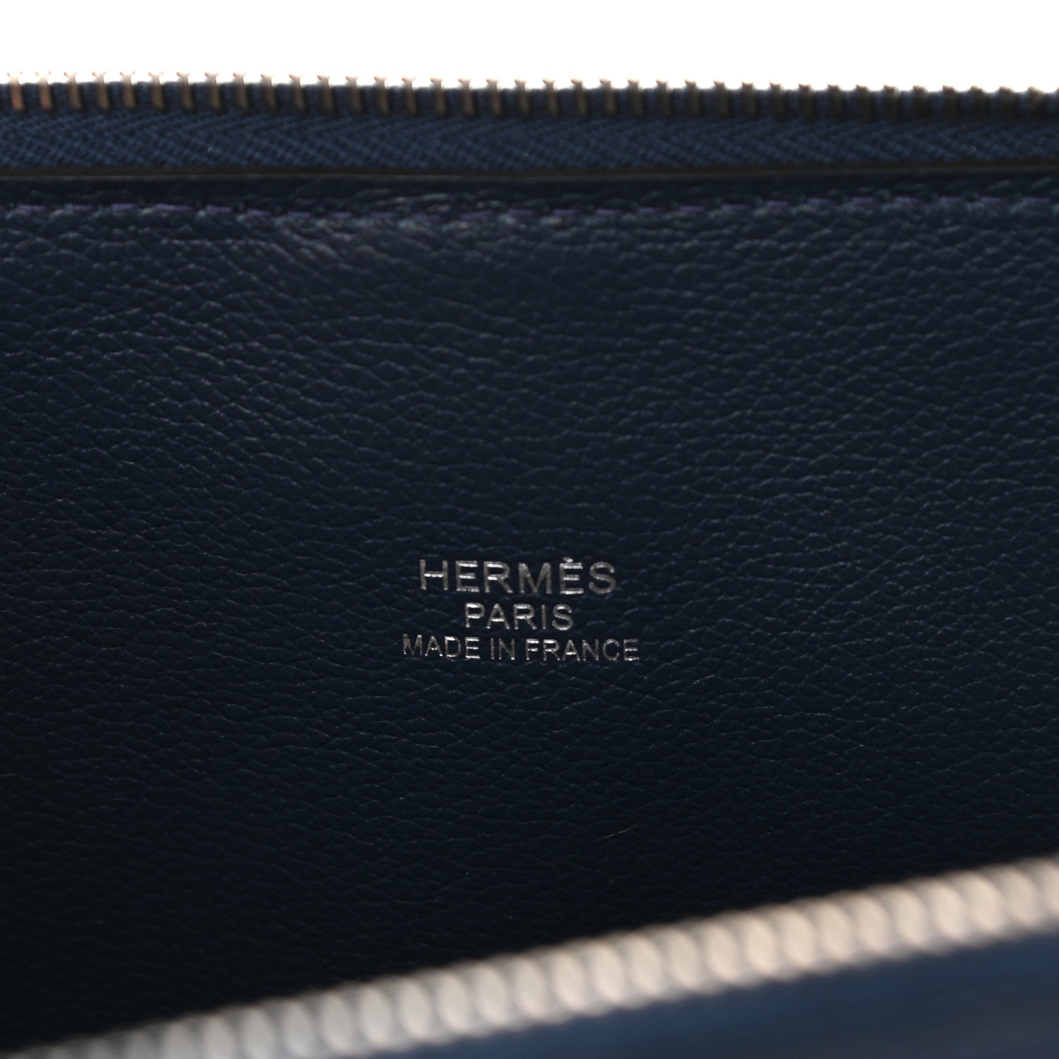 Hermes Evercolor 1923 Bolide 45 Baseball Bag Bleu De Malte Blanc 6 of 10