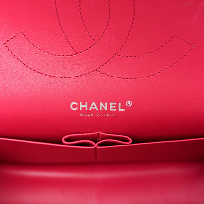 Chanel Caviar Quilted Jumbo Double Flap Dark Pink 6 of 10