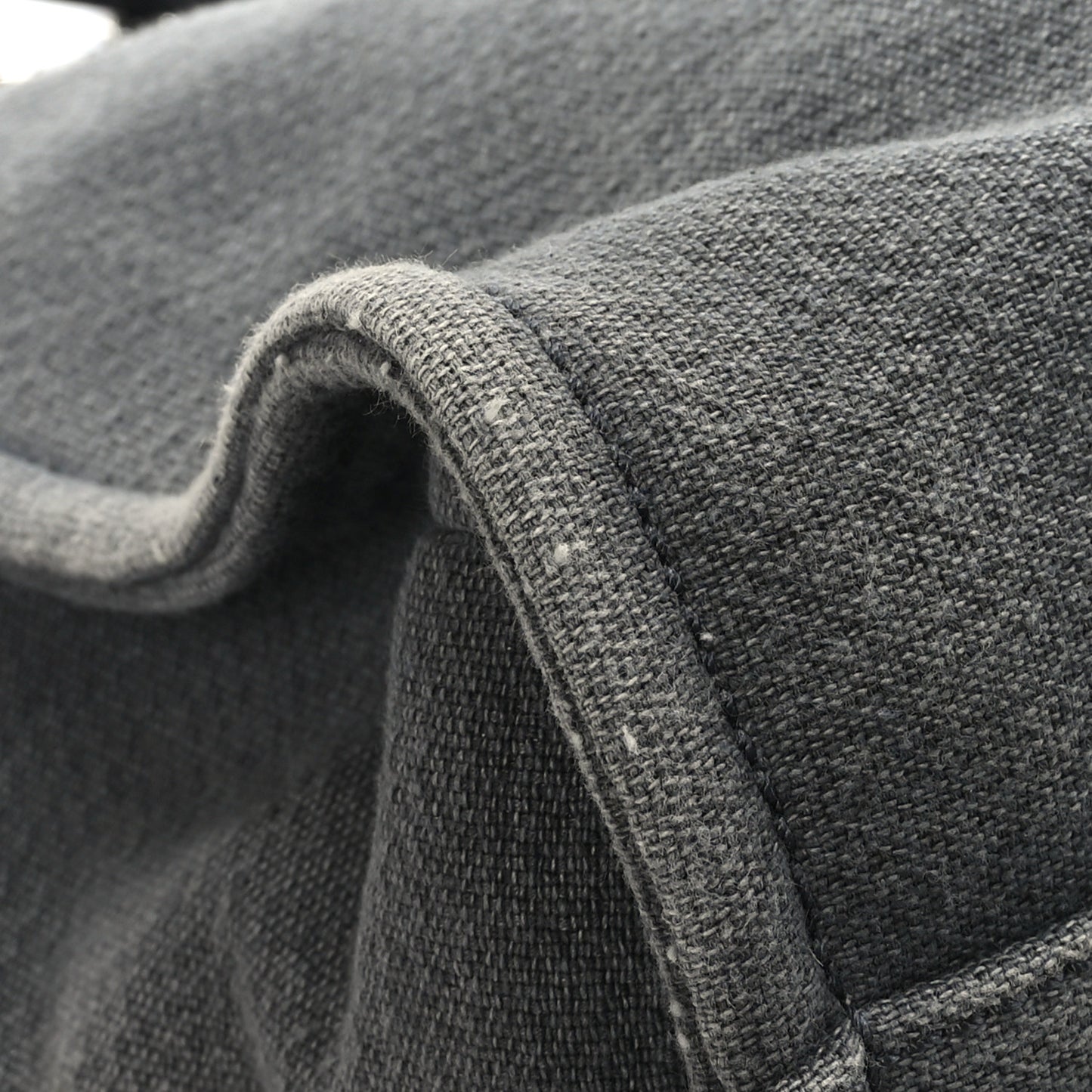 Canvas Small Deauville Tote Grey