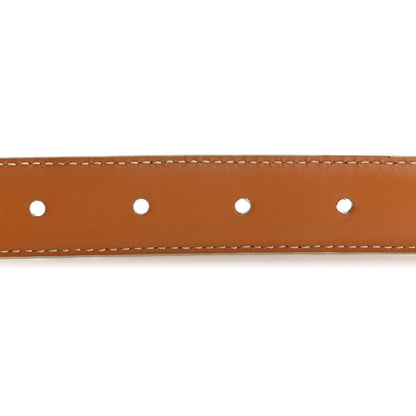 Celine Triomphe Canvas Medium 25mm Belt 85 34 White 6 of 9