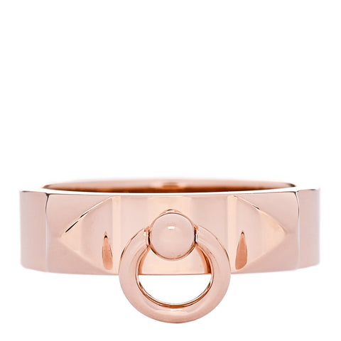 18K Rose Gold PM Collier De Chien Ring 50 5.25