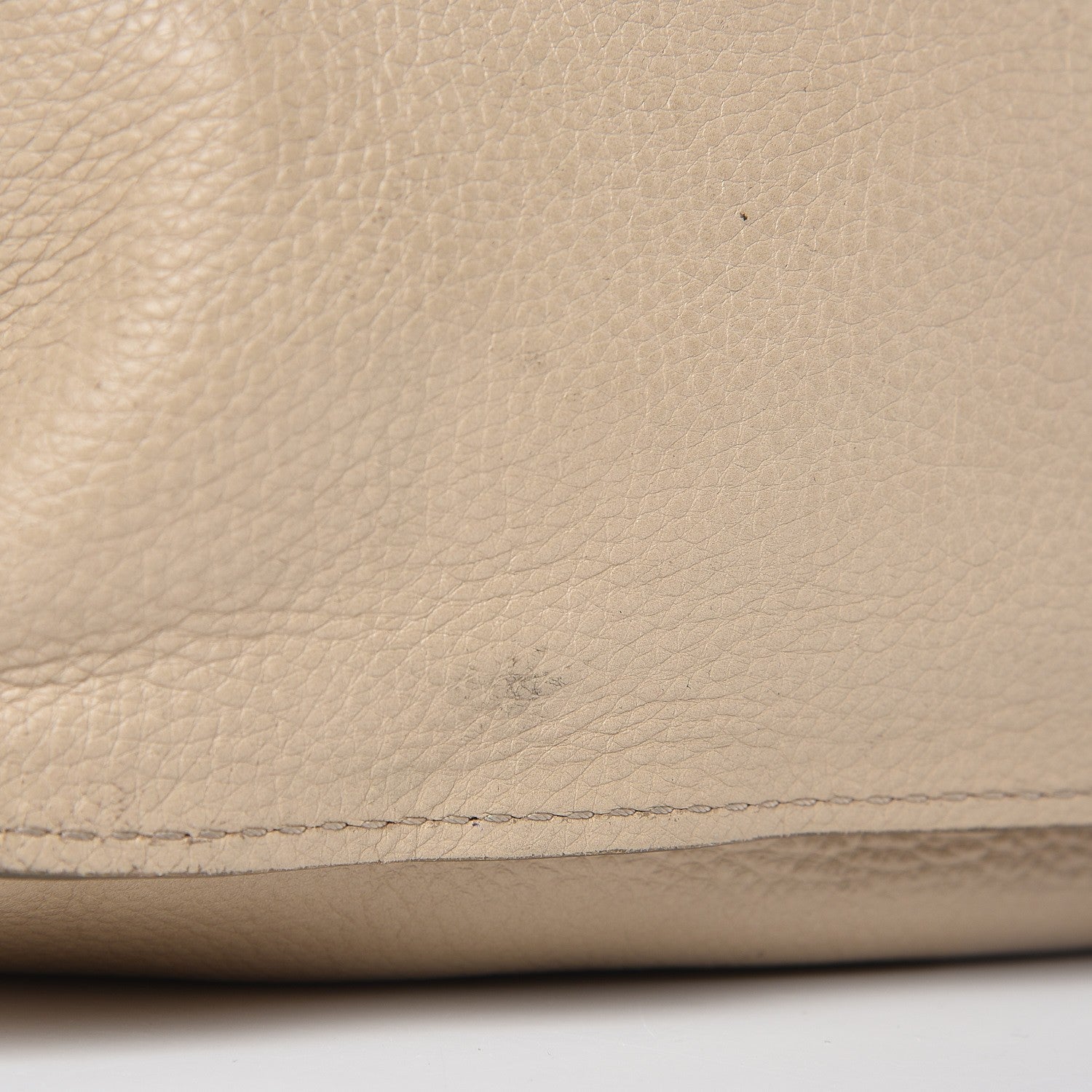 Chloe Calfskin Medium Marcie Satchel Angora Beige 10 of 17