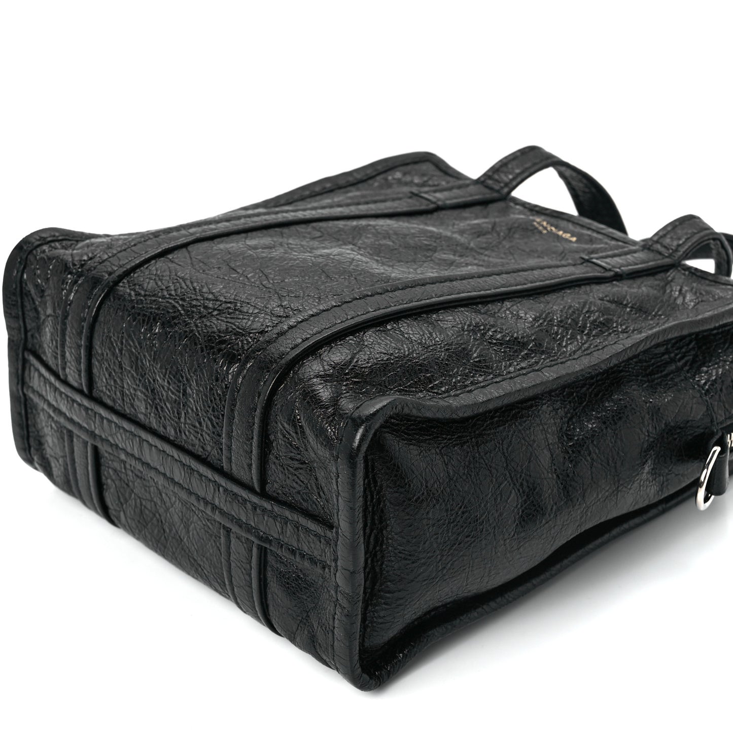 Agneau XS Bazar Shopper Tote Black