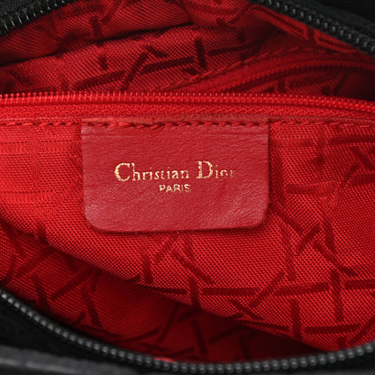 Christian Dior Nylon Cannage Medium Lady Dior Black 6 of 15
