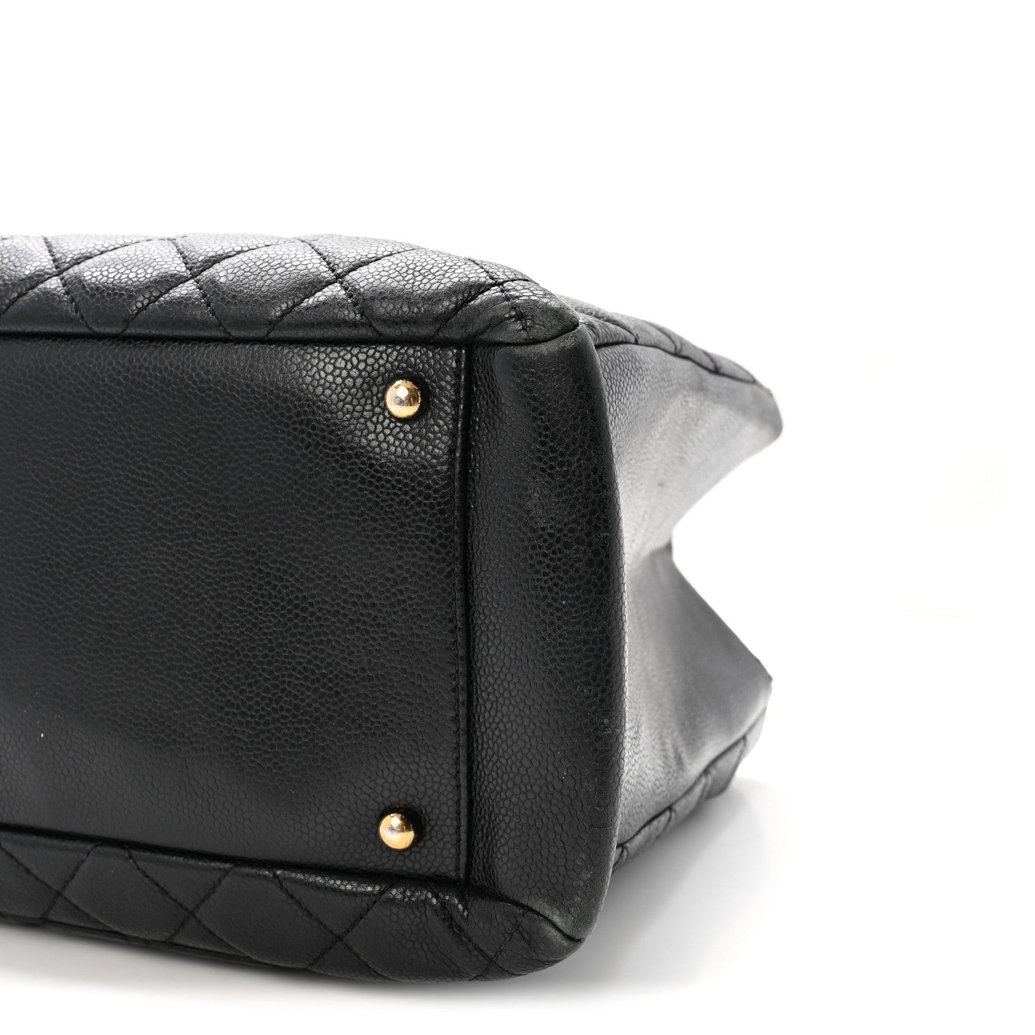 Chanel Caviar Quilted XL Grand Shopping Tote GST Black 10 of 10