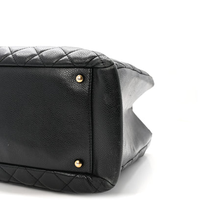 Chanel Caviar Quilted XL Grand Shopping Tote GST Black 10 of 10