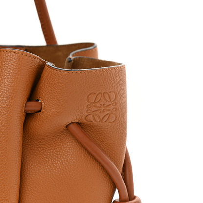 Loewe Calfskin Small Flamenco Knot Bag Caramel 11 of 12