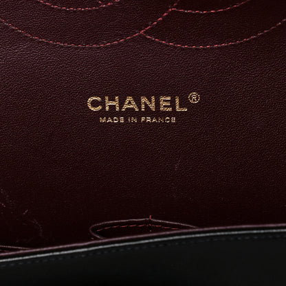 Chanel Lambskin Quilted Maxi Double Flap Black 6 of 17