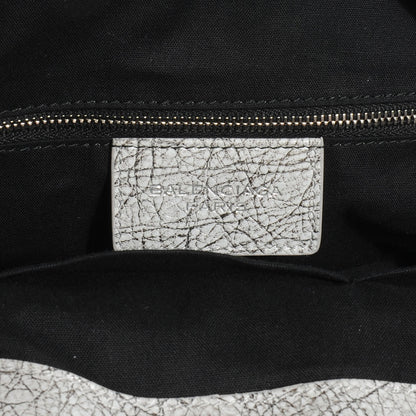 Balenciaga Marbled Agneau Papier Mini Bowling Bag Grey 6 of 7