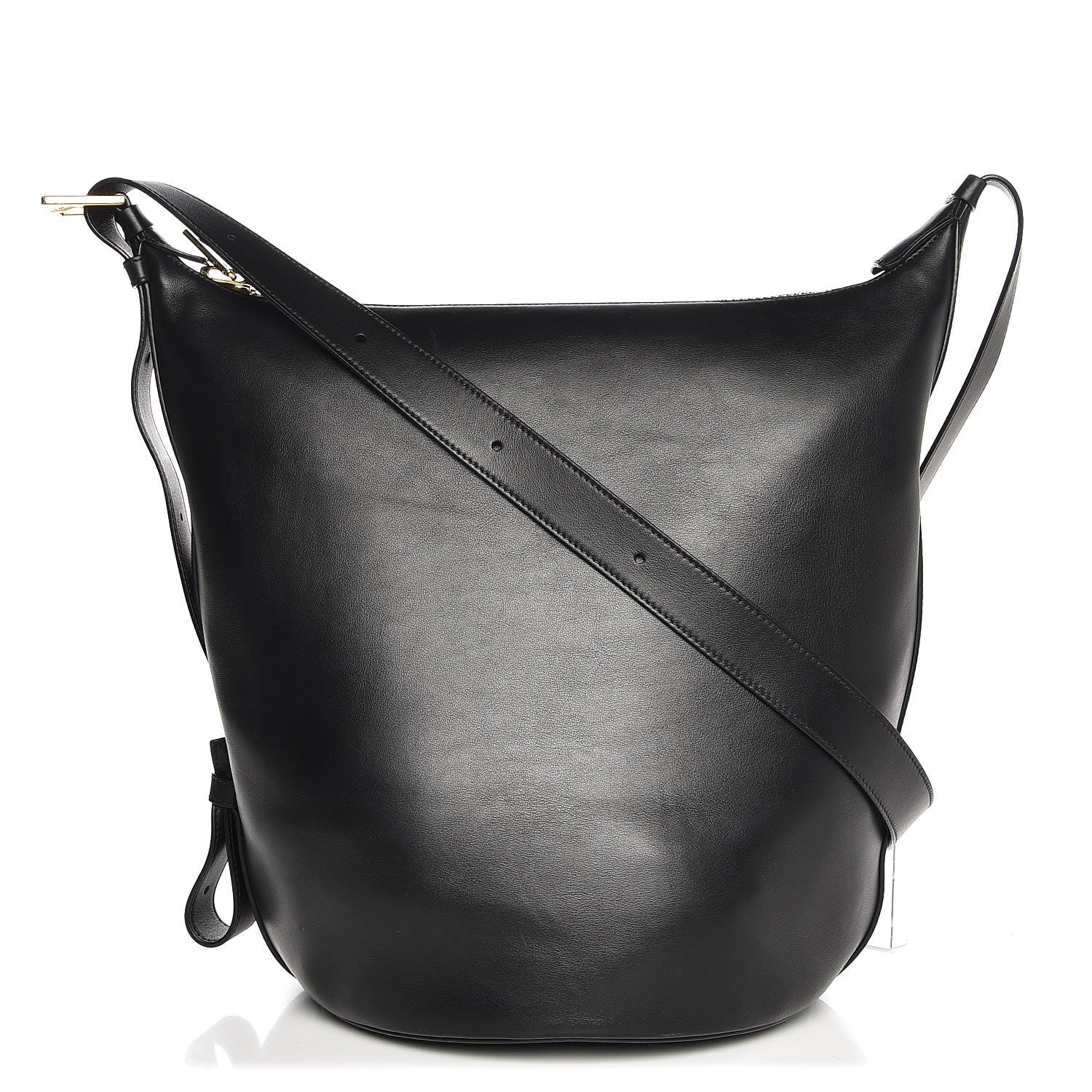 Tom Ford Calfskin Grace Belt Bucket Bag Black 1 of 7