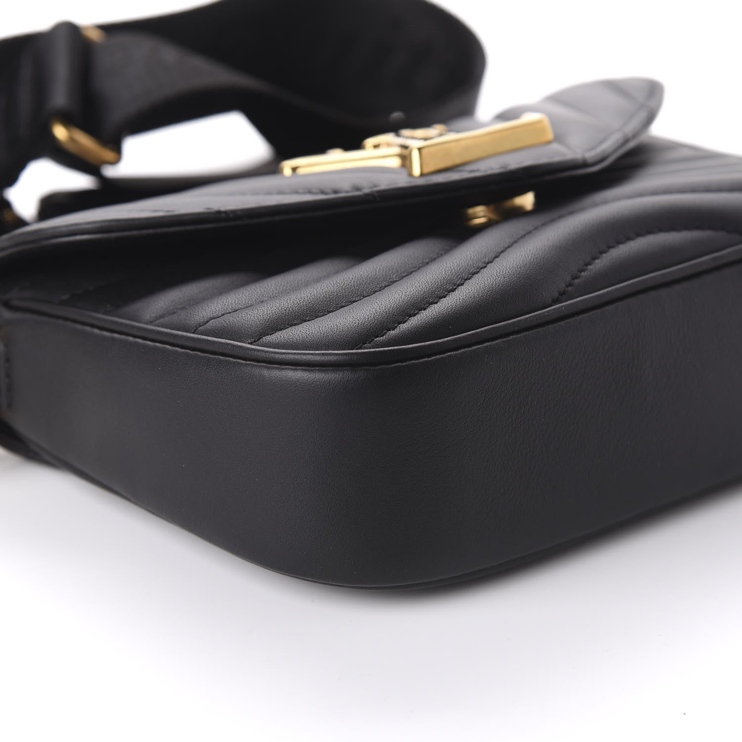 Louis Vuitton Calfskin New Wave Multi Pochette Black 6 of 10