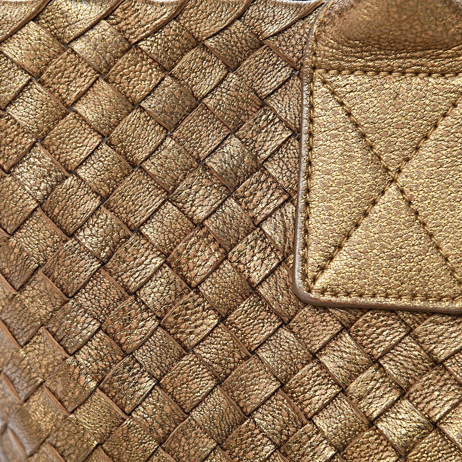 Bottega Veneta Chevre Intrecciato Intrecciato Mini Cabat Ottone 9 of 13