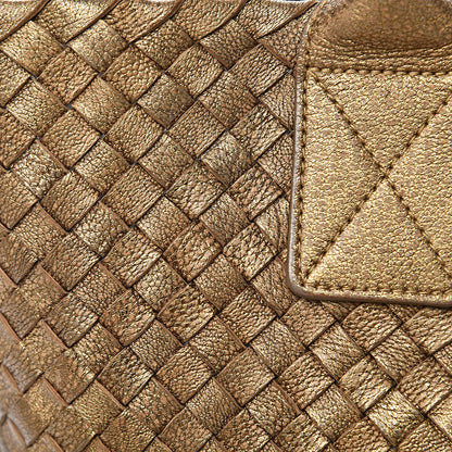 Bottega Veneta Chevre Intrecciato Intrecciato Mini Cabat Ottone 9 of 13